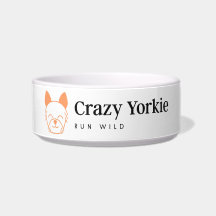 Crazy Yorkie Bowl