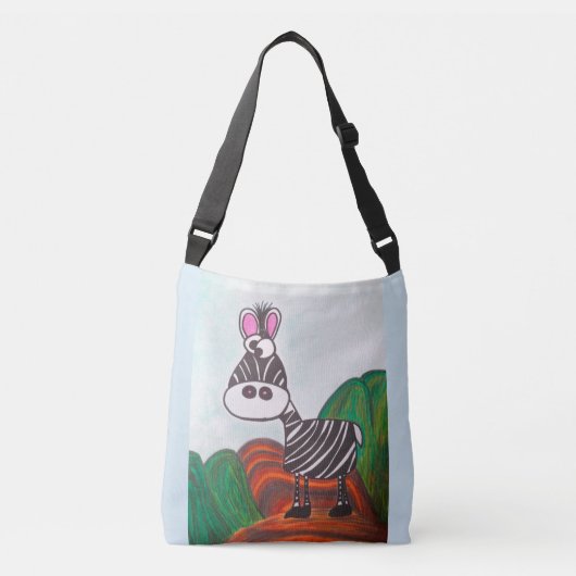 Crazy Zebra tote bag (Devant)