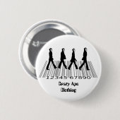 crazyapecommercialroad ronde button 5,7 cm (Voorkant /achterkant)