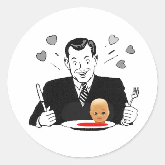 CrazyCannibal Sticker (Voorkant)