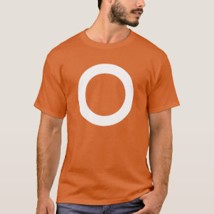 CRAZYFISH cirkel wit T-shirt
