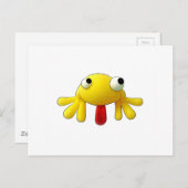 CrazyFrog.png Briefkaart (Voorkant / Achterkant)