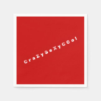 CrazySexyCool Papieren Servetten