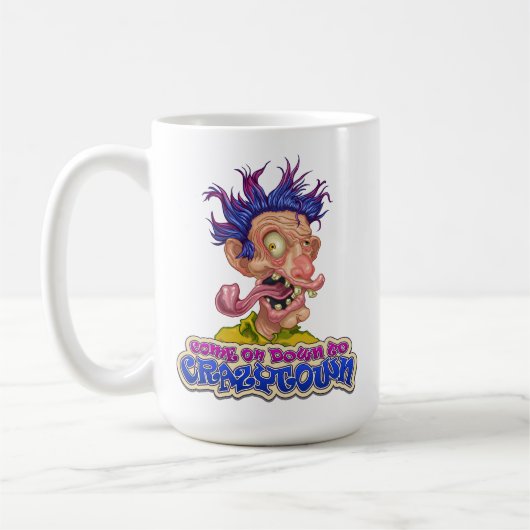 Crazytown 15oz. Mug (Gauche)