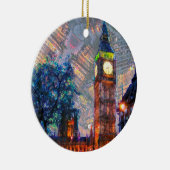 Crcle Ornament-Big Ben Keramisch Ornament (Rechts)