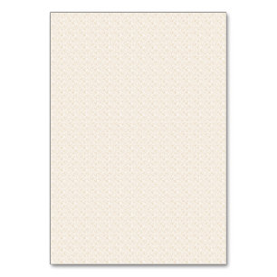 Crea-beige stof met een subtiel, herhalend, klein kaart