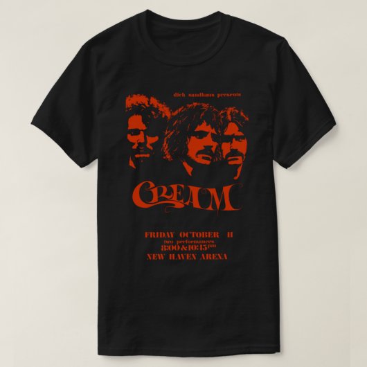 Cream Band Classic T-Shirt Copy (Design devant)
