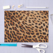 Cream Brown Leopard Print Tissuepapier (Craft)