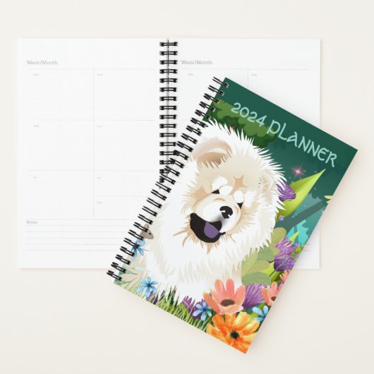 CREAM CHOW 2024 Daily Planner tekst aanpassen (Display)
