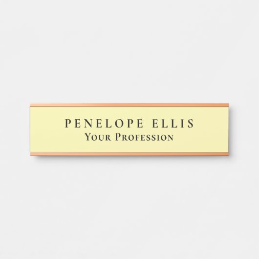 Cream Color Unique Original Classical Professional Deurbordje (Voorkant)