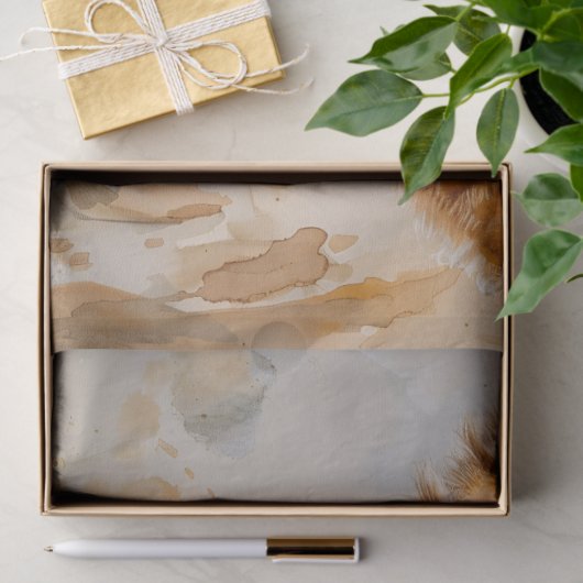 Cream Dairy Koe Decoupage Tissuepapier (Geschenk)