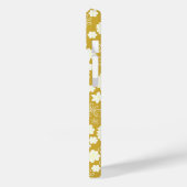 CREAM FEMININE GOLD FLORAL PATTERNAAM Case-Mate iPhone CASE (Achterkant / Links)