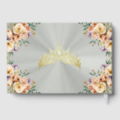 Cream Floral & Tiara - Pastel Green (Verso)