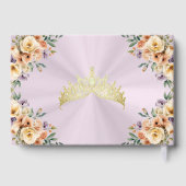 Cream Floral & Tiara - Pastel Pink (Verso)