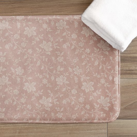  Cream Florals – Elegant Romantisch Badmat
