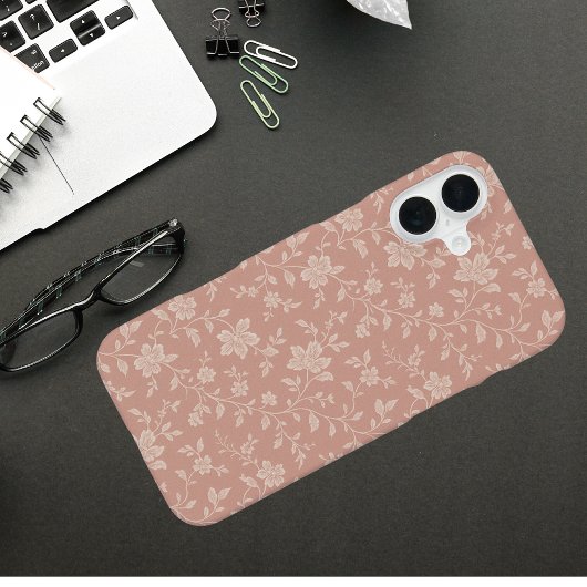  Cream Florals – Elegant Romantisch iPhone Hoesje