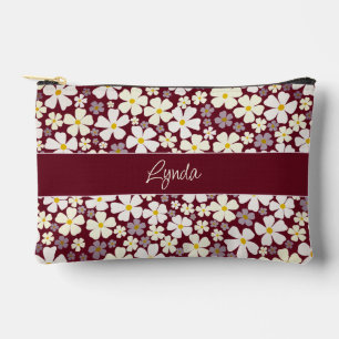  Cream Flower Power op Autumn Bourgogne Etui