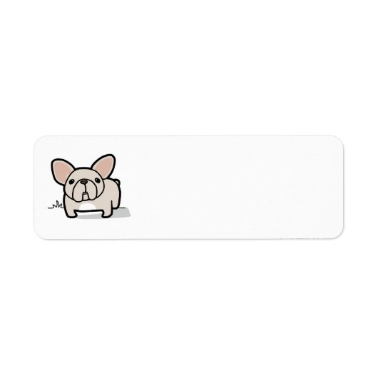 Cream Frenchie Etiket (Voorkant)