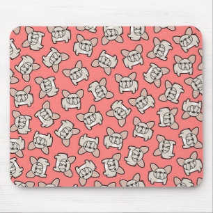 Cream Frenchie Muismat