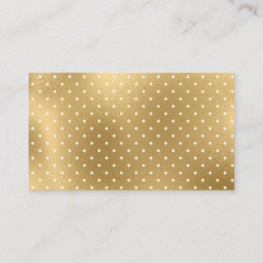 Cream Gold Foil QR-code RSVP Weduwwebsite Informatiekaartje (Achterkant)