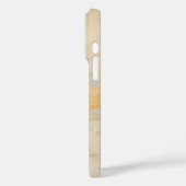 Cream Gold Leopard Animal Case-Mate iPhone Case (Achterkant / Links)