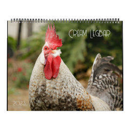 Cream Legbar 2023 Agenda Kalender