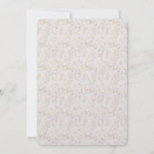 Cream Leopard Print Kaart (Achterkant)