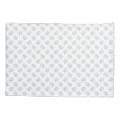 Cream Long Hair Dachshund Cute Cartoon Dog & Paws Kussensloop (Achterkant-Links)