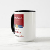 Cream of Lutefisk Soup Coffee Mok (Voorkant links)
