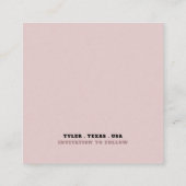 Cream Oriental Palace, sla de datum op Informatiekaartje (Achterkant)