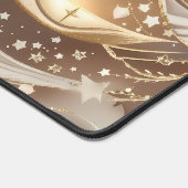 Cream Pale Gold Celestial Moon Glow (Coin)