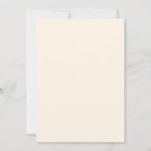 Cream Script Modern Bridal Shower Invitation (Dos)