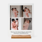 Cream Soft Happy Fête des pères Cadeau Photo Colla (Recto)