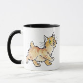 Cream Tabby Manx Kat Mok (Links)