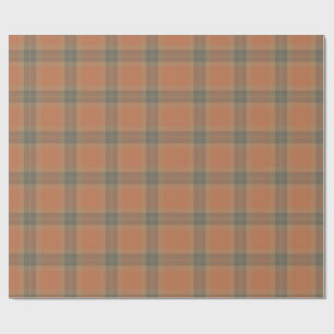 Cream Tartan Wrapping Paper Cadeaupapier