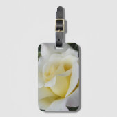 Cream White Rose Bagagelabel (Voorkant (verticaal))