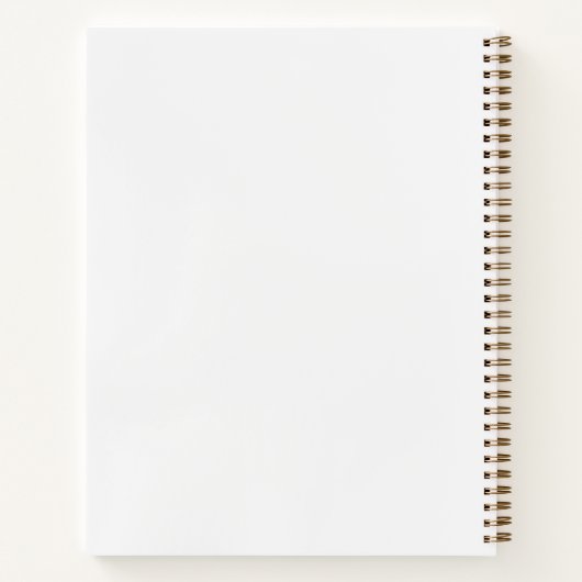 Cream White Sage Green Waterverf Frog Pattern Notitieboek (Achterkant)