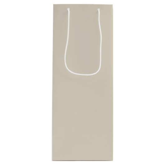 Cream Wijn Cadeautas (Voorkant)