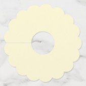 Cream Wijnglaslabel (Voorkant)