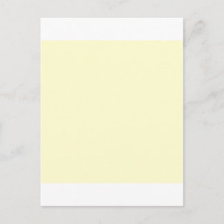 Cream Yellow Briefkaart