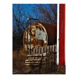 "Creamery Fuel" Foto Afdruk