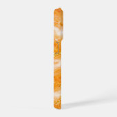 Creamsicle Marble with Ivory Swirls & Gold Veining (Côté droit)