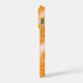 Creamsicle Marble with Ivory Swirls & Gold Veining (Côté gauche)