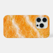 Creamsicle Marble with Ivory Swirls & Gold Veining (Verso Horizontal)