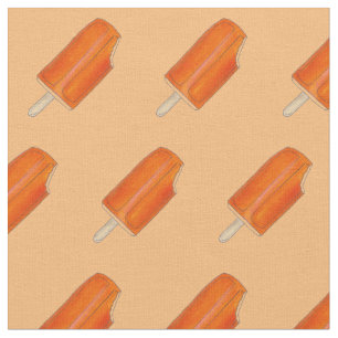 Creamsicle Oranje Creme Ice Cream Popsicle Pop Stof