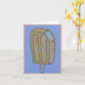 Creamsicle Witte Kaart (Gele Bloem)