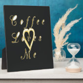 Creamy Coffee Lovers Design Fotoplaat (Zijkant)