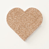 Creamy Peach Roos Blush Leopard Print Notitieboek (Achterkant)