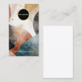 Creat Your Custom Logo Earring Display Card  Visitekaartje (Voorkant / Achterkant)