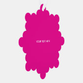 Creat Your Own Megenta Invitation Postcard (Droite)